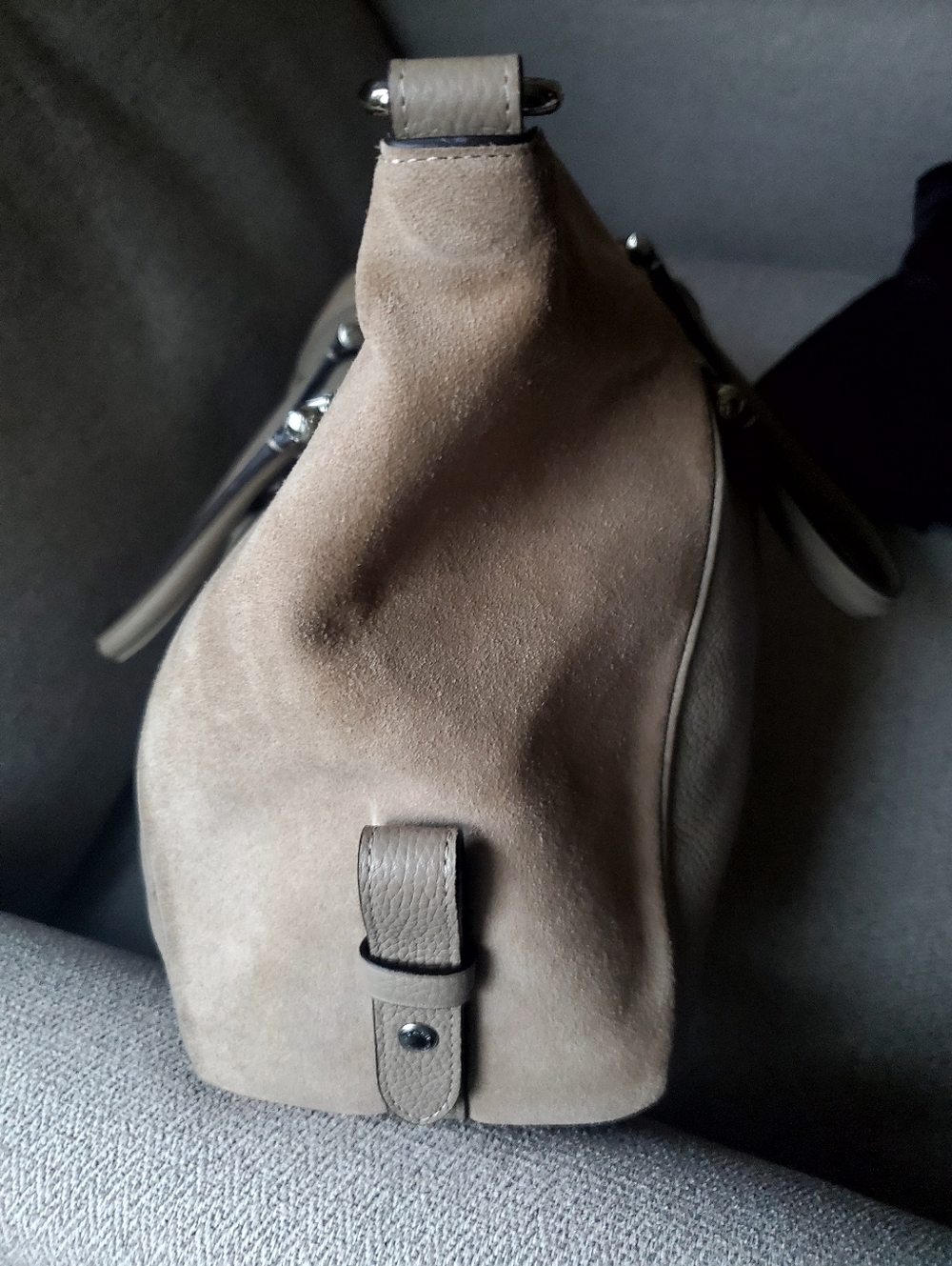 Coach Primrose Beige Taupe Leather Satchel Carryall Bag - Picture 15 of 15